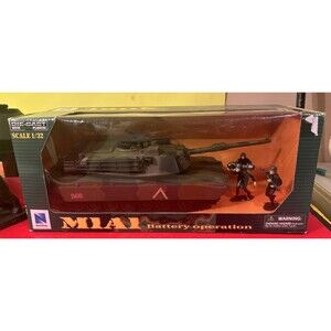 NewRay  DIE-CAST 1/32 Scale M1A1 Tank Battery Operation